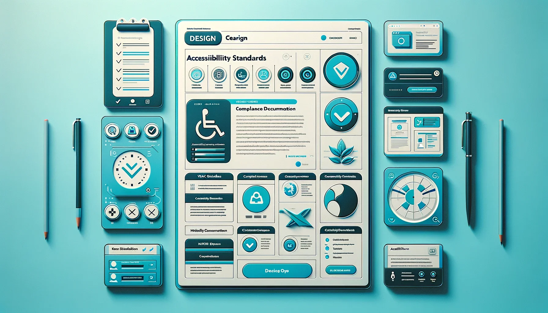 Accessibility standards library and documentation